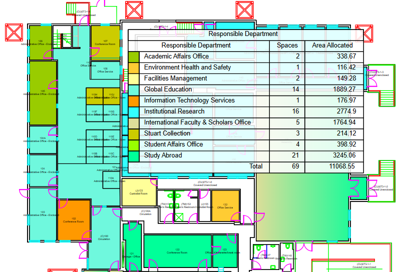 Floorplan for UC 409
